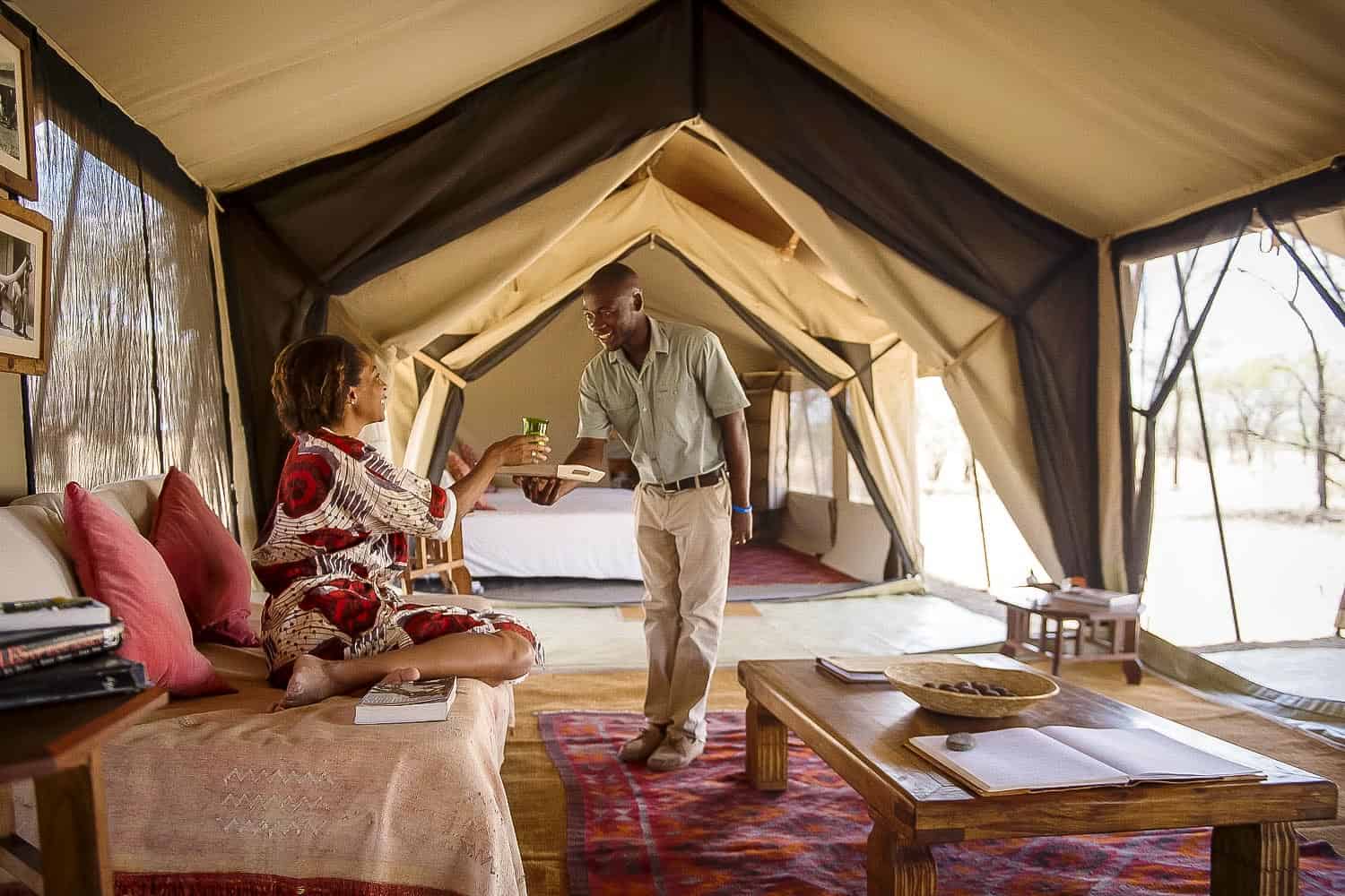 Seasonal northern Serengeti camp